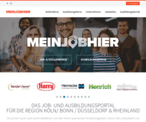 Meinjobhier.de(Jobs & Ausbildung in Bonn) Screenshot