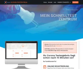 Meinschnelltestzentrum.de(Coronatest) Screenshot