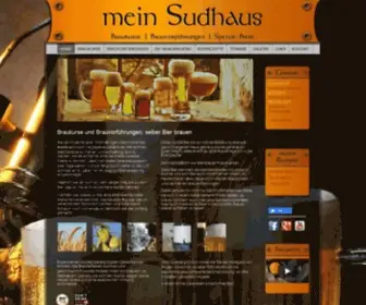 Meinsudhaus.de(Selber Bier brauen) Screenshot