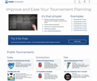 Meinturnierplan.ch(Your Free Online Tournament Planner for Football) Screenshot