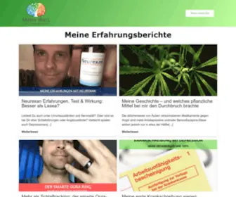 Meinwegausderangst.de(Mein Weg aus der Angst) Screenshot