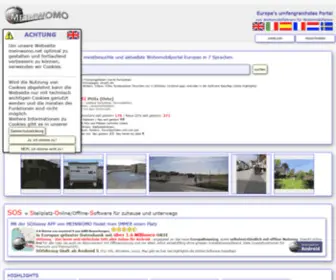 Meinwomo.net(Wohnmobilstellplätze) Screenshot