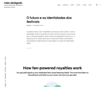 Meiodesligado.com(Meiodesligado) Screenshot