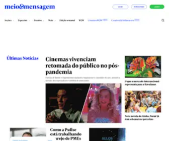 Meioemensagem.com.br(Meio e Mensagem) Screenshot