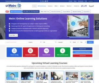 Meirc.com(Training Courses in Dubai) Screenshot