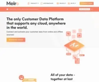 Meiro.io(Customer Data Platform that helps you target precisely) Screenshot