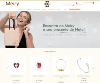 Meiryjoias.com.br(Meiry Joias) Screenshot