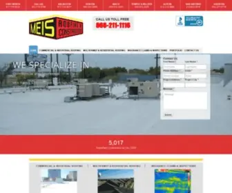 Meisroofing.com(Meis Roofing & Construction) Screenshot