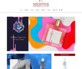 Meister-Parfumerie.de(Superior perfumes & cosmetics) Screenshot