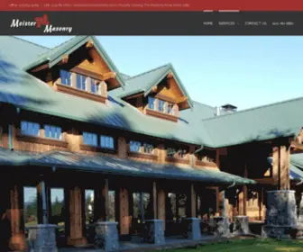 Meistermasonry.com(Portland masonry contractor) Screenshot