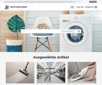 Meistersauber.de(Das Online) Screenshot