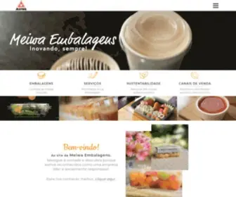 Meiwa.com.br(Líder em Embalagens) Screenshot