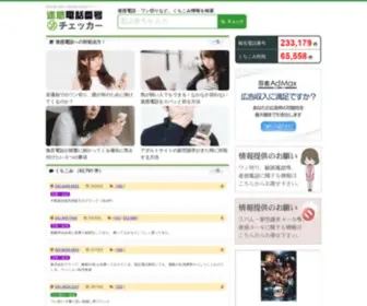 Meiwaku.net(ワン切り・架空請求・勧誘電話など、みんなで作る迷惑電話) Screenshot
