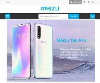 Meizuworld.com(Meizu mobile) Screenshot