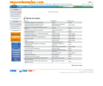 Mejoradeempleo.com(Mejoradeempleo) Screenshot