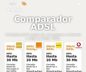 Mejoradsl.net(Comparar Mejor ADSL) Screenshot