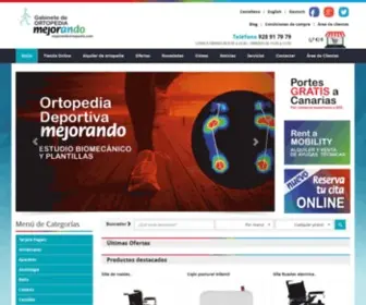 Mejorandoortopedia.com(Ortopedia Mejorando) Screenshot