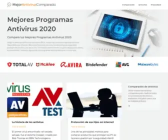 Mejorantiviruscomparado.com(Compara los Mejores Programas Antivirus 2021) Screenshot