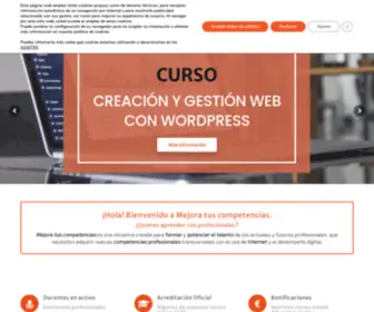 Mejoratuscompetencias.com(Mejora tus competencias) Screenshot