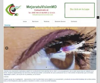 Mejoravisionmd.com(Virtual Eye Care MD) Screenshot