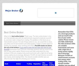 Mejorbroker.org(Inicio) Screenshot
