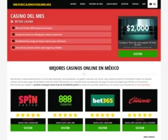 Mejorcasinoonline.mx Screenshot