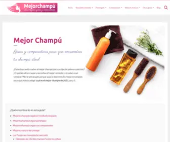 Mejorchampu.com(Mejores Champús para el Cabello de 2021) Screenshot