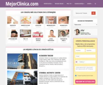 Mejorclinica.com(Las mejores clínicas en el extranjero) Screenshot