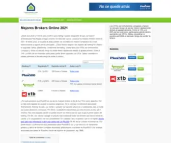 Mejoresbrokersonline.net(Mejores Brokers Online de 2020) Screenshot