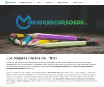 Mejorescursosde.com(Mejores Cursos de... ✅ Opiniones y Análisis) Screenshot