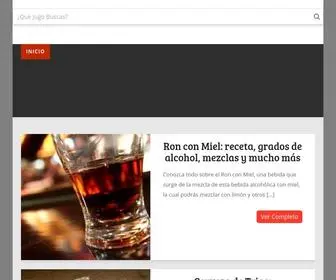 Mejoresjugos.com(Conozcamos los beneficios de todos los jugos que podemos hacer) Screenshot