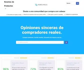 Mejoresmarcas.com.mx(Mejores Marcas México) Screenshot