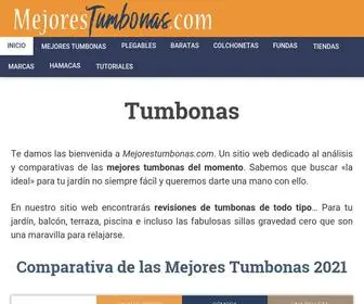 Mejorestumbonas.com(▷ Tumbonas) Screenshot