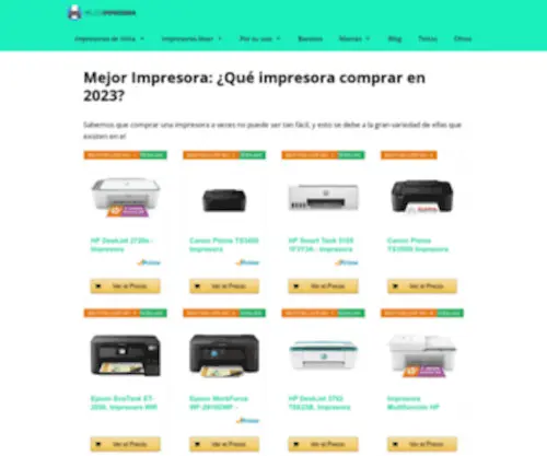 Mejorimpresora.com(▷ Mejor Impresora) Screenshot