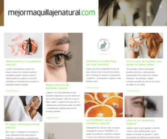 Mejormaquillajenatural.com(Descubre) Screenshot