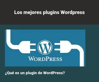 Mejorplugin.com(Los mejores plugins Wordpress) Screenshot