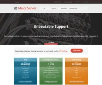 Mejorserver.com(Mejor server) Screenshot