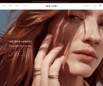 Mejuri.com(Everyday Fine Jewelry) Screenshot