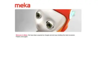 Mekabot.com(Meka Robotics) Screenshot