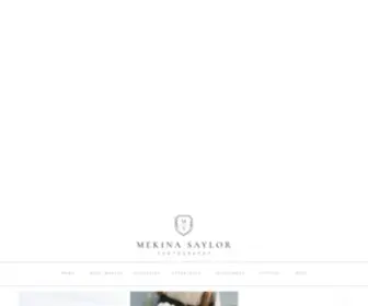 Mekinasaylor.com(Mekinasaylor) Screenshot