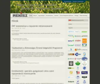 Mekisz.hu(Mekisz) Screenshot