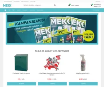 Mekk.no(Mekk Nettbutikk selger «gjør det selv» produkter til bil) Screenshot