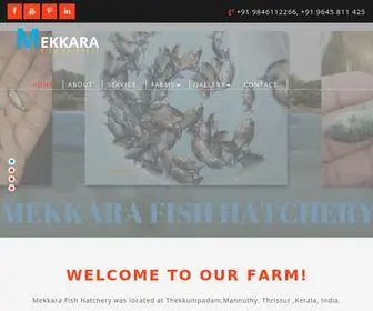 Mekkarafishfarm.com(Mekkara Fish Hatchery) Screenshot