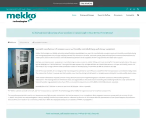 Mekko.co.uk(Mekko Technologies) Screenshot