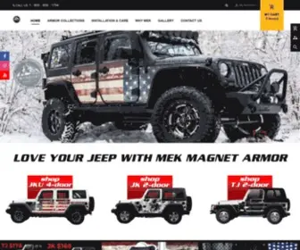 Mekmagnet.com(MEK Magnet vehicle Armor. Commitment) Screenshot