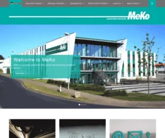 Meko.de(MeKo Laser Material Processing) Screenshot