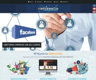 Mekonecta.com.mx(Agencia de Marketing Digital y Desarrollo Web) Screenshot