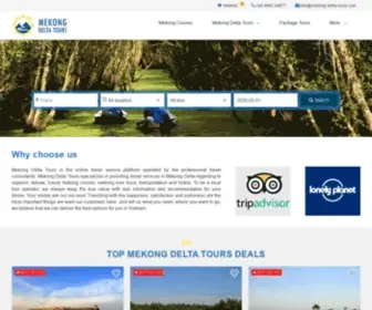 Mekong-Delta-Tours.com(Mekong Delta ToursOfficial Mekong Delta Travel) Screenshot