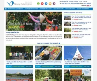 Mekongdeltaexplorer.com(Tour Du Lịch Miền Tây) Screenshot