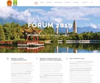 Mekongtourismforum.org(Mekong Tourism Forum 2020) Screenshot